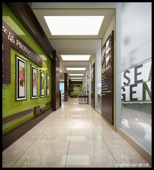 产品展厅1 &ndash; 设计本装修效果图